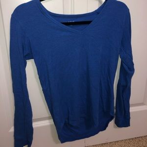 Blue Long Sleeved Shirt